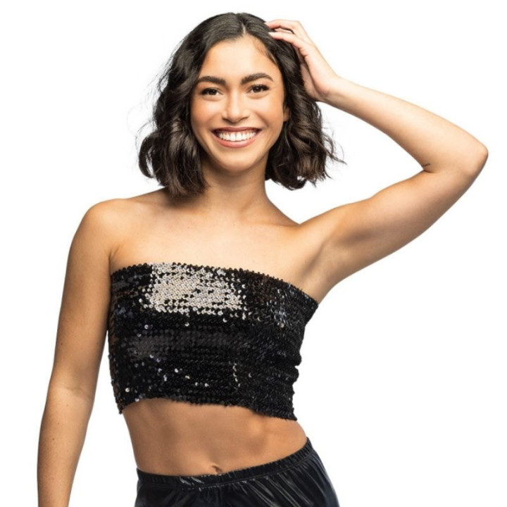 Top à sequins - Tenue de fête