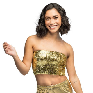 Top à sequins - Tenue de fête
