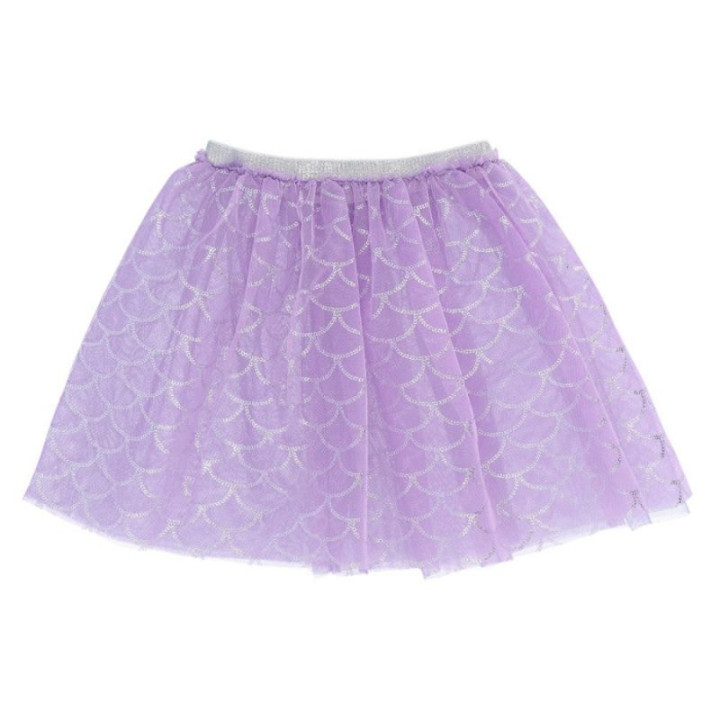 Set enfant sirène violet tutu et serre-tête - Déguisement