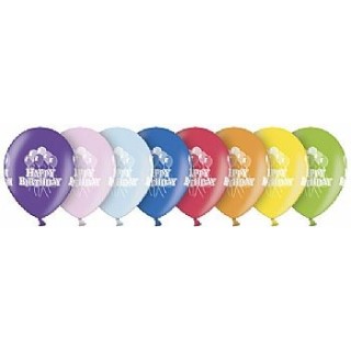 Ballon anniversaire x 6