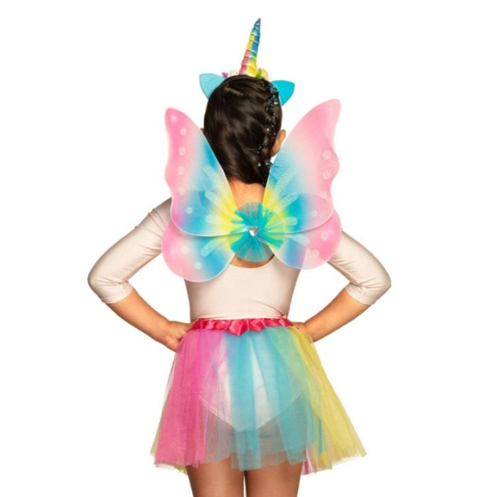 Set enfant licorne multicolore - Déguisement fille