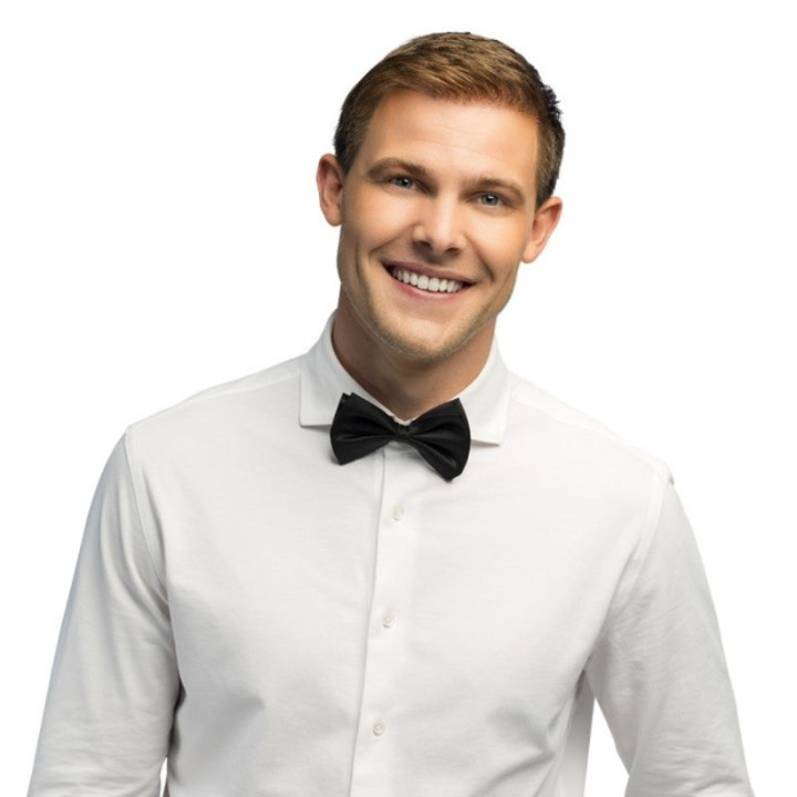 Nœud papillon noir ou rouge - accessoire élégant