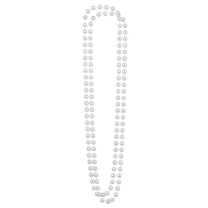 Collier sautoir perles - accessoire fête élégant