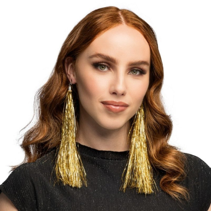 Boucles d'oreilles scintillantes - accessoires fête