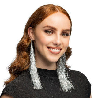 Boucles d'oreilles scintillantes - accessoires fête