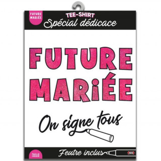 T-shirt à dédicacer Futur(e) Marié(e) - Article de Fête