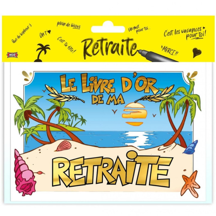 Livre d'or retraite - Articles de fête
