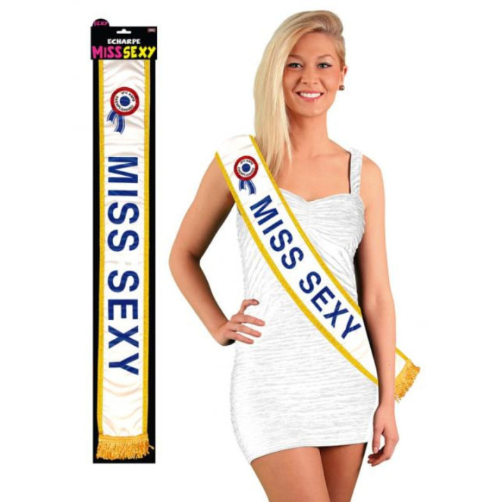 Écharpe miss sexy  - anniversaire -articles de fête