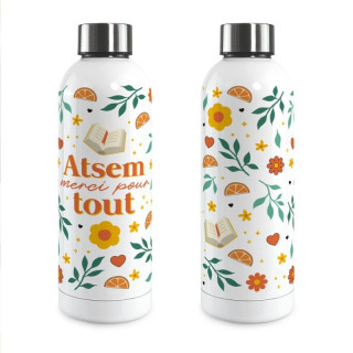 Gourde isotherme Meilleure ATSEM - Cadeau ATSEM