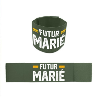 Brassard kaki Futur Marié - EVG