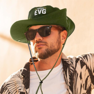 Chapeau kaki Mission EVG - Accessoire enterrement vie garçon