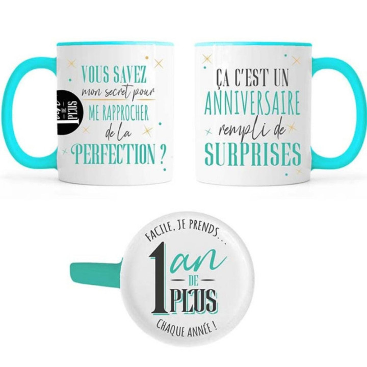 Mug âge mixte - Cadeaux anniversaire