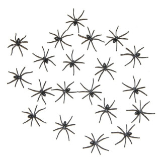 Araignées noires - Décoration Halloween