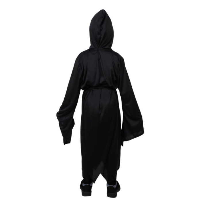 Costume enfant fantôme noir avec masque - Halloween