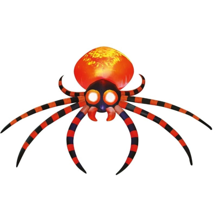 Araignée gonflable 180 x 120 cm - Décoration Halloween extérieur