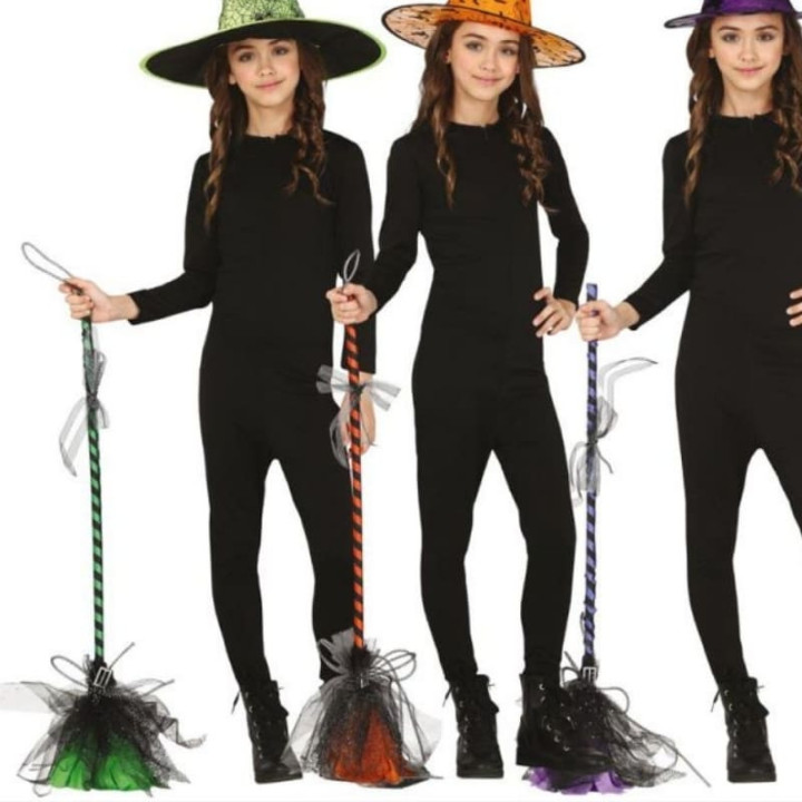 Balai de sorcière 95 cm - Accessoire déguisement Halloween