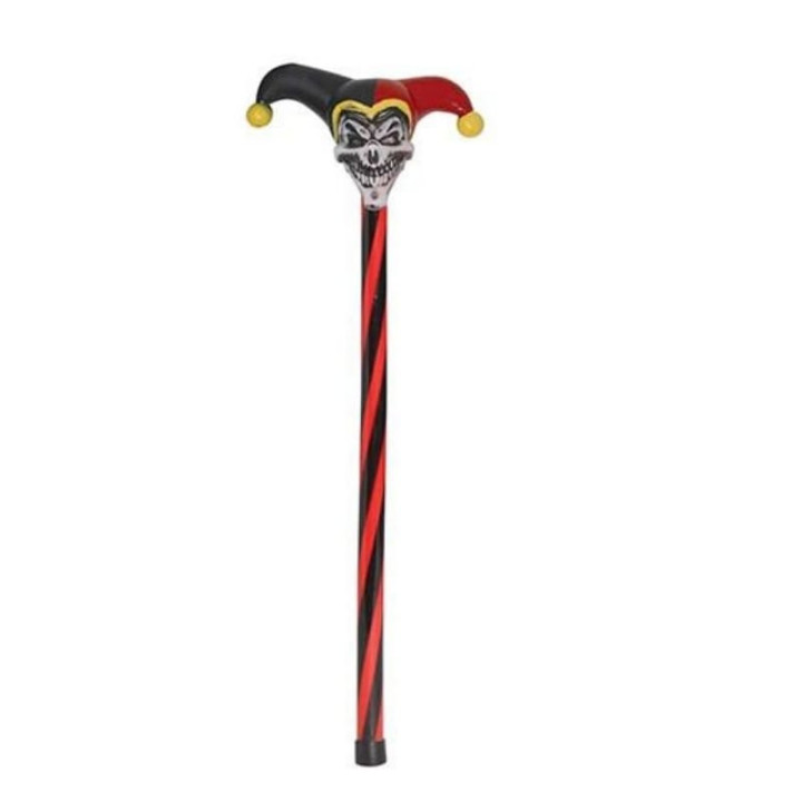 Canne arlequin 90 cm - Accessoire déguisement Halloween