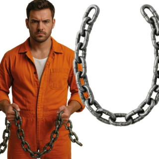 Chaîne 150 cm - Accessoire de costume Halloween