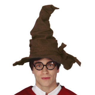 Chapeau magicien marron - Accessoire de déguisement