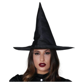 Chapeau sorcière noir - Accessoire déguisement Halloween
