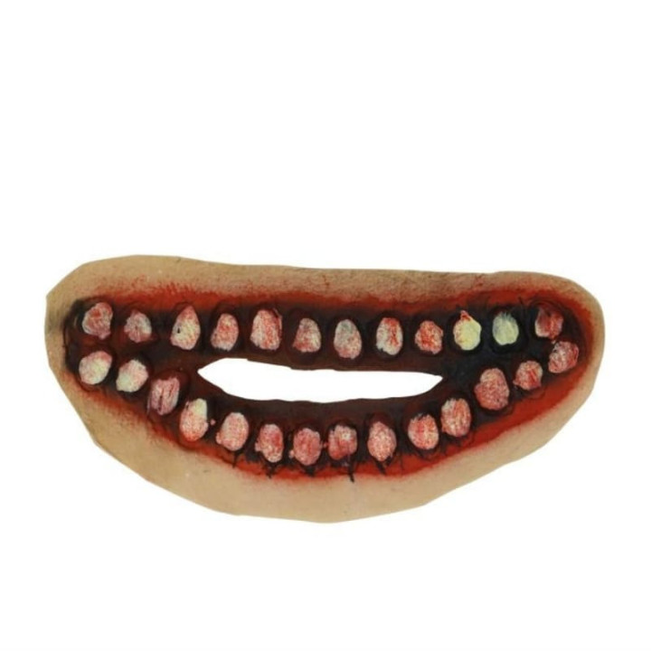 Cicatrice sourire sanglant - Accessoire maquillage Halloween
