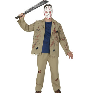 Costume assassin beige ado - Déguisement Halloween garçon