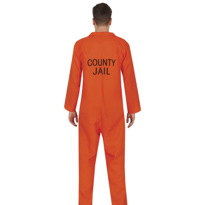 Costume prisonnier US ado - Déguisement Halloween garçon