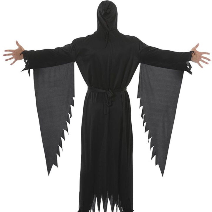 Costume faucheur noir ado - Déguisement Halloween garçon