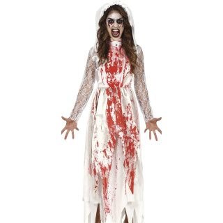 Costume mariée ensanglantée femme XL - Déguisement Halloween