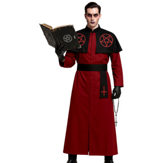 Costume cardinal satanique homme L - Déguisement Halloween