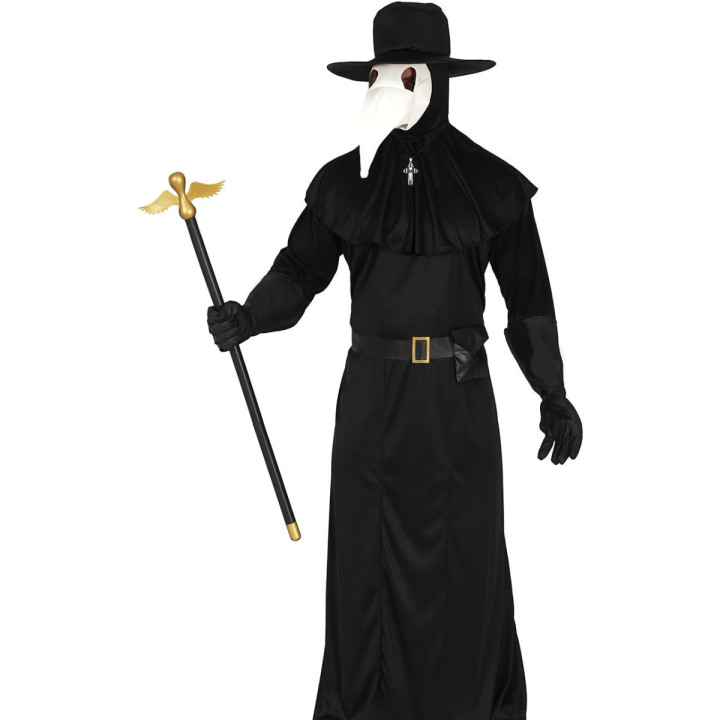 Costume la peste homme L - Déguisement Halloween médecin