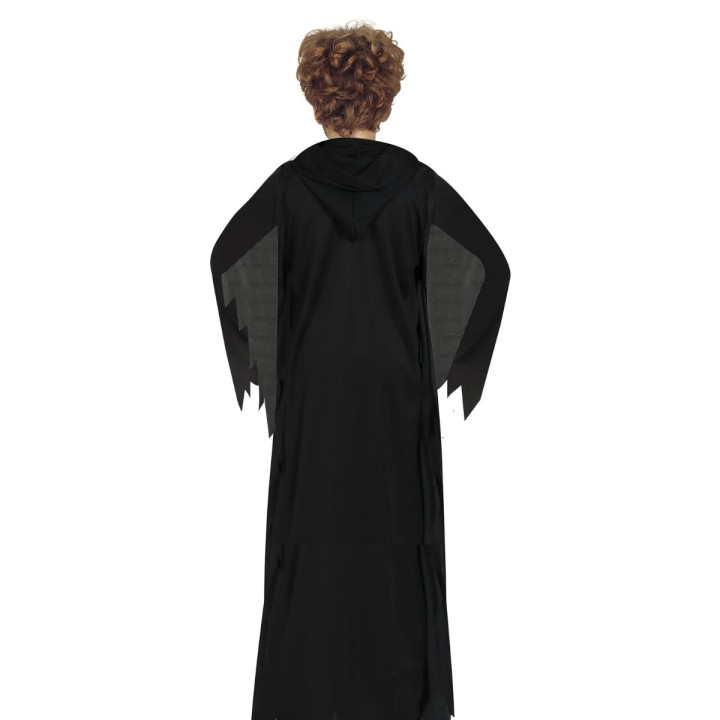 Costume fantôme noir enfant 3/4 ans - Déguisement Halloween garçon