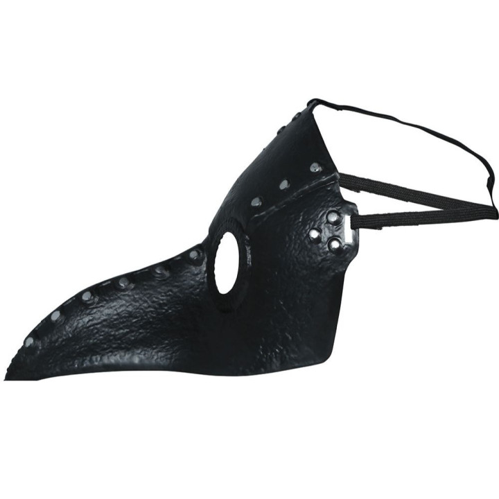 Demi masque rigide la peste - Accessoire déguisement Halloween