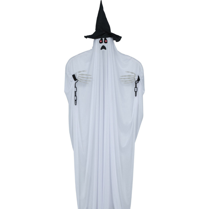 Fantôme 180 cm lumineux - Décoration Halloween