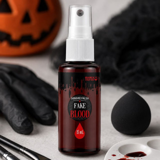 Faux sang spray 15 ml haute qualité - Accessoire maquillage Halloween