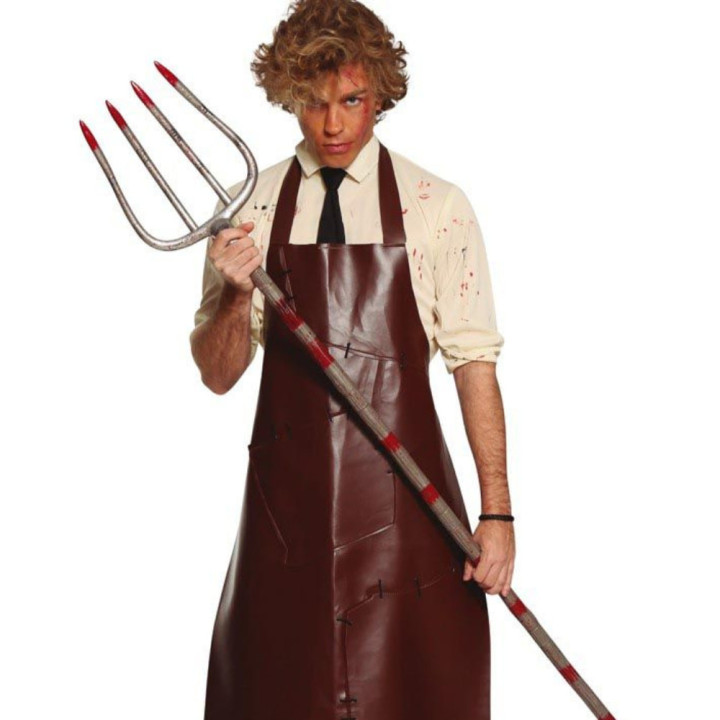 Fourche ensanglantée 155 cm - Accessoire déguisement Halloween