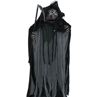 Loup-garou 175 cm animé - Décoration Halloween sonore