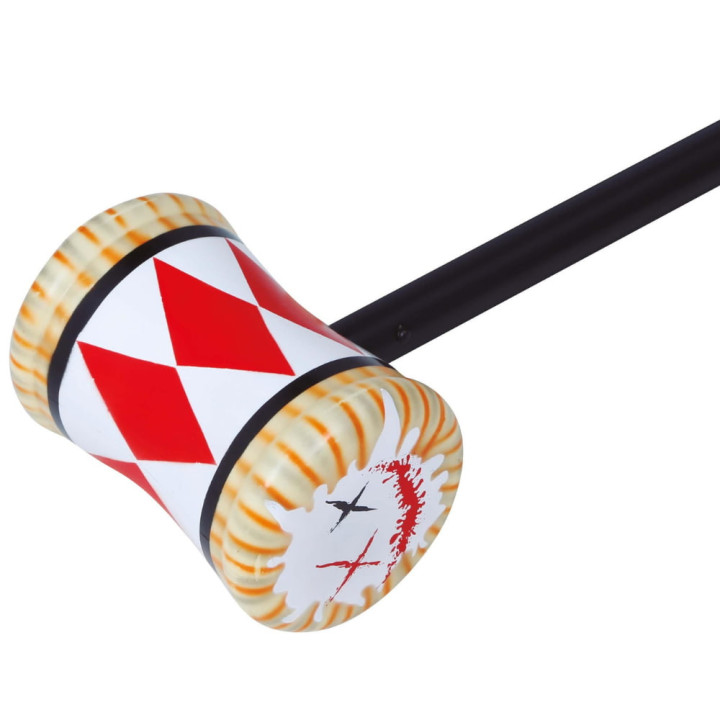 Marteau de cirque arlequin 54 cm - Accessoire déguisement Halloween