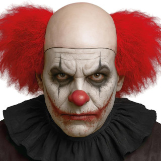 Perruque clown rouge - Accessoire déguisement Halloween