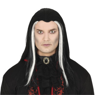Perruque vampire longue - Accessoire déguisement Halloween