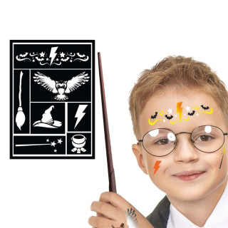 Pochoir maquillage magie - Accessoire maquillage Halloween