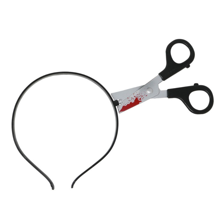 Serre-tête ciseaux 11 cm - Accessoire déguisement Halloween