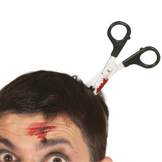 Serre-tête ciseaux 11 cm - Accessoire déguisement Halloween