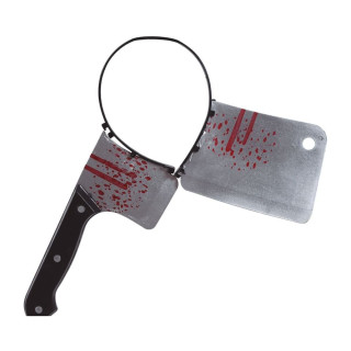 Serre-tête couteau de boucher 35 cm - Accessoire déguisement Halloween