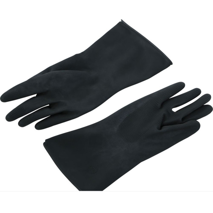Set boucher noir 4 pièces - Déguisement Halloween