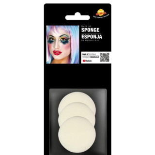 Set éponges de maquillage x3 - Accessoire maquillage Halloween