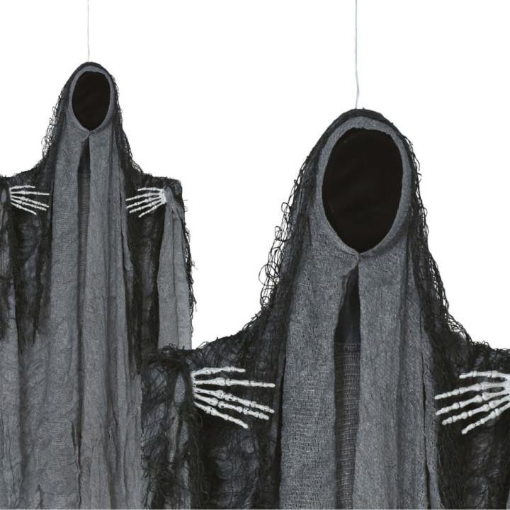 Spectre noir 50 cm à suspendre - Décoration Halloween