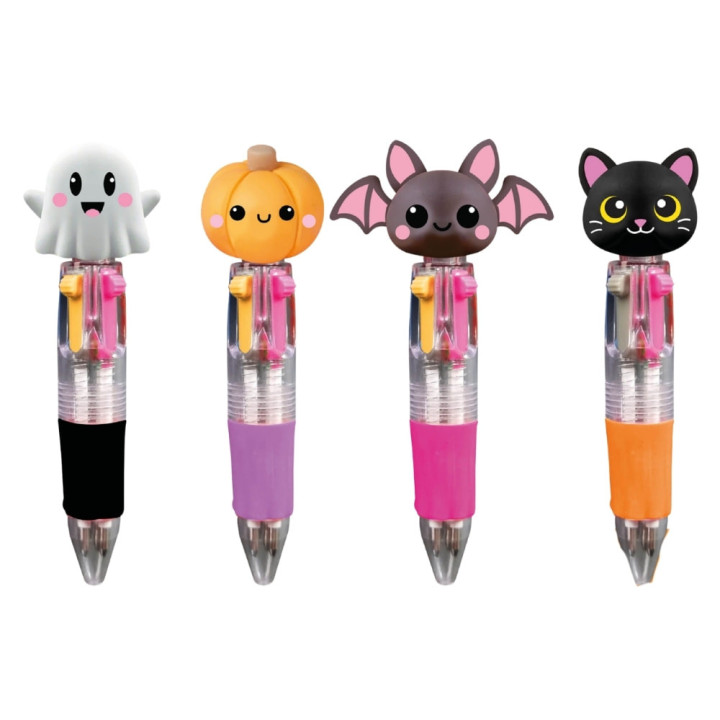 Stylo multicolore Lil Monster - Papeterie Halloween enfant