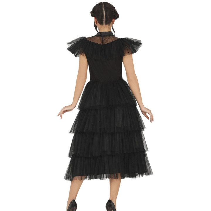 Costume Mercredi robe de bal femme - Déguisement Halloween