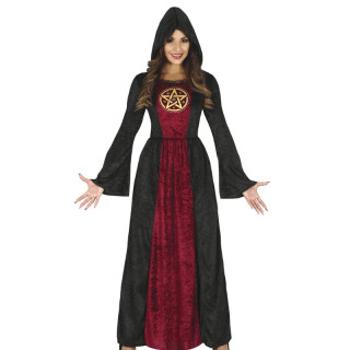 Robe velours satanique femme - Déguisement Halloween